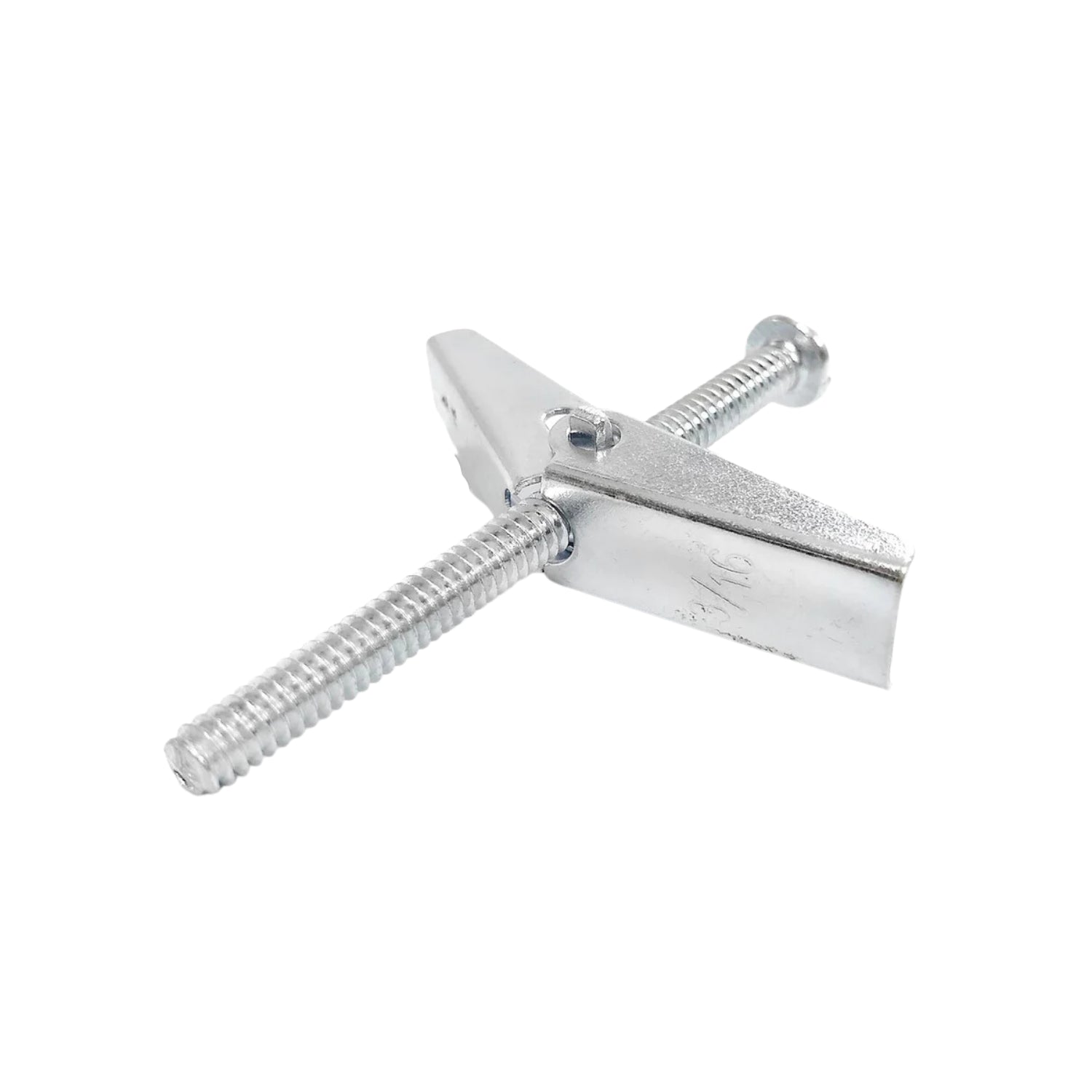 Tornillo mariposa 3/16" x 2 1/2" para tabla roca, anclaje de expansión metálico