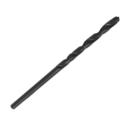 Broca helicoidal de taladro negra, para perforar metal, madera y plástico, alta resistencia