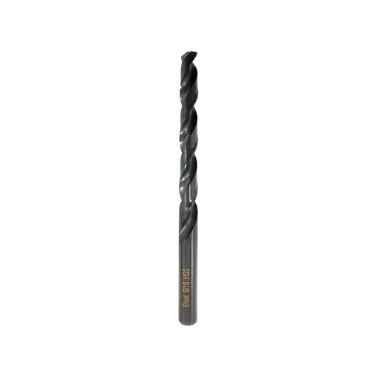 Broca de alta velocidad Elyot 5/16" HSS para metal, acabado negro.