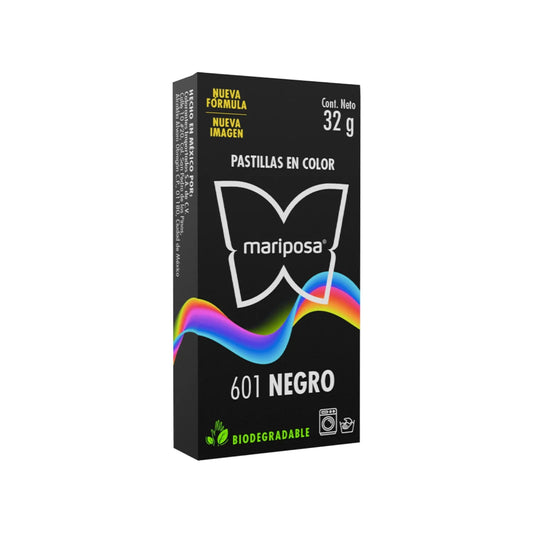 Colorante negro Mariposa 601