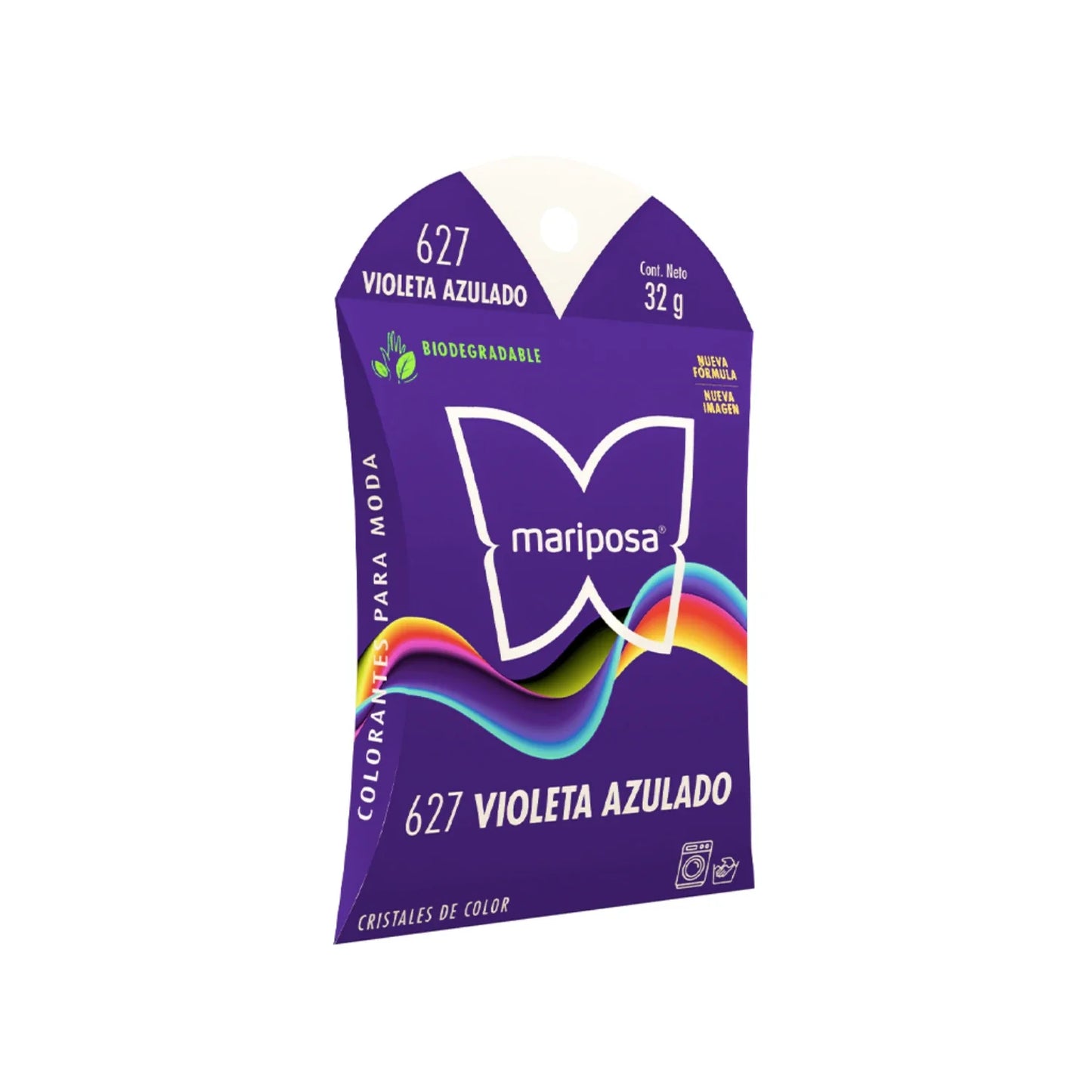 Colorante violeta azulado cristales Mariposa 627