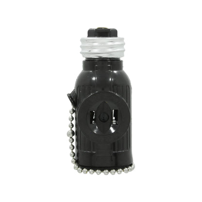 Socket ladrón con cadena café León FM225-C