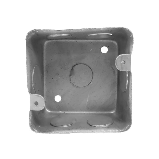 Caja cuadrada galvanizada 1/2 León