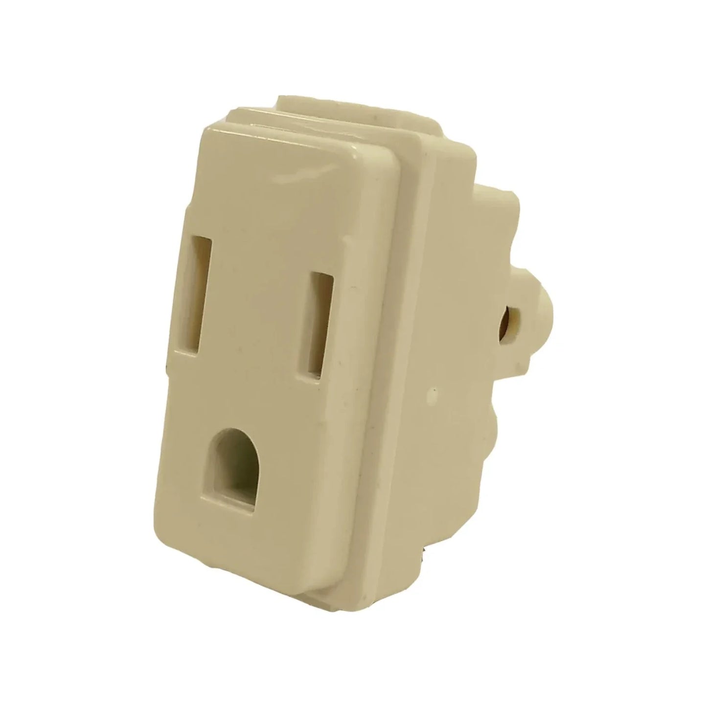 Contacto industrial aterrizado marfil León CSM04 evolución