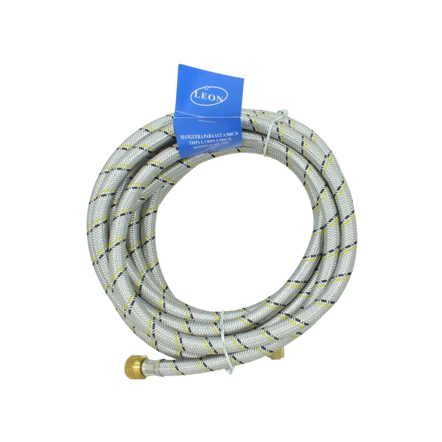 Manguera para gas 5 m metálica León ML-500