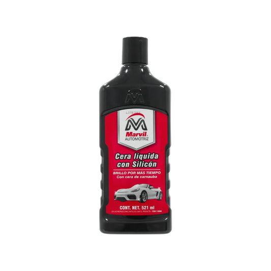 Cera líquida con silicón 500 ml roja Marvil 110065