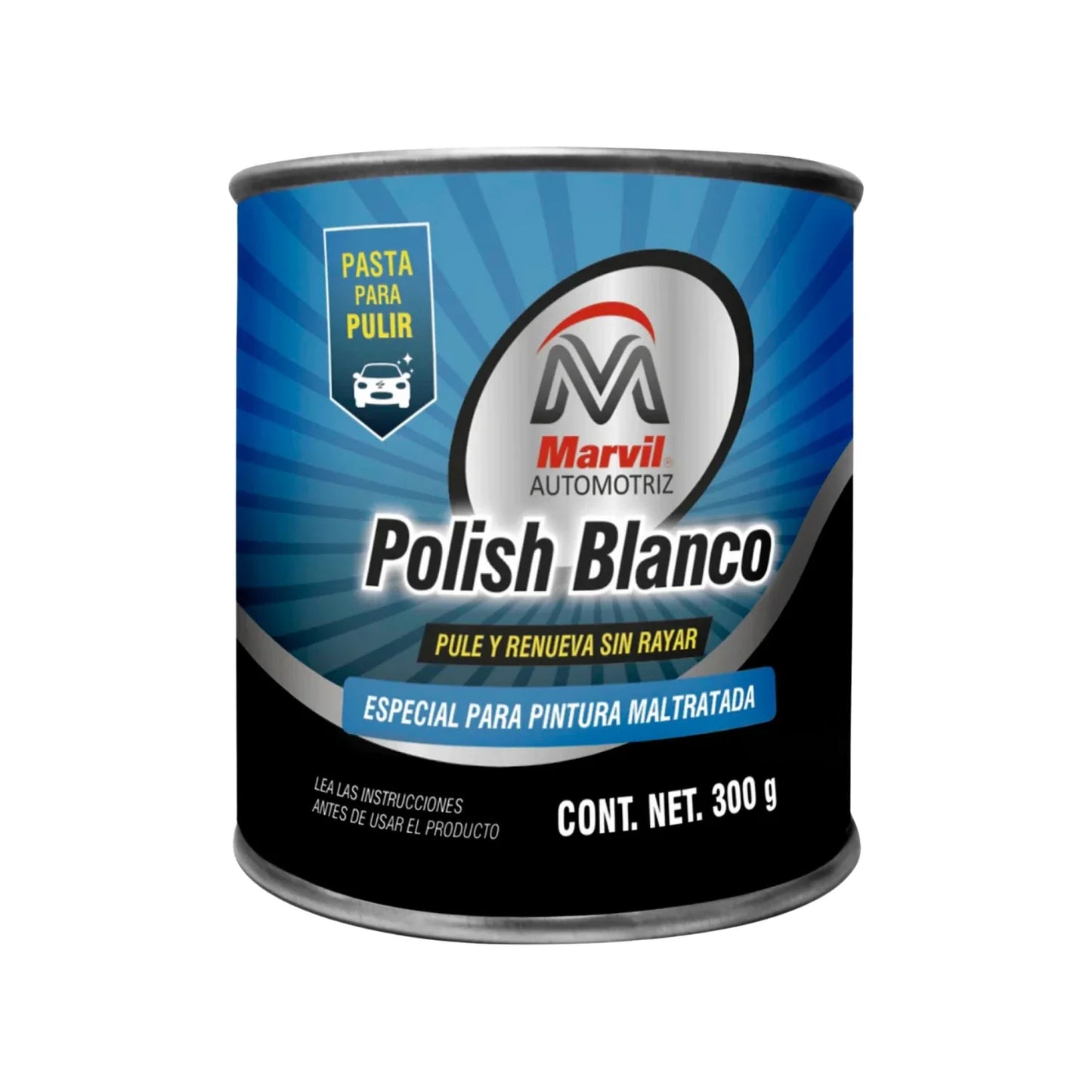Pasta para pulir polish blanco 300 g Marvil