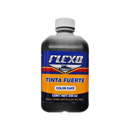 Tinta para calzado café 250 ml Flexo