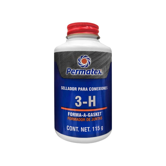 Sellador para conexiones Permatex 3-H, formador de juntas, 115g