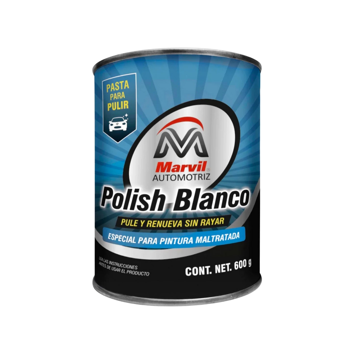 Pasta para pulir polish blanco 600 g Marvil 112014