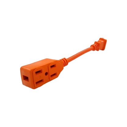 Extensión uso rudo 15 cm naranja Cholulita