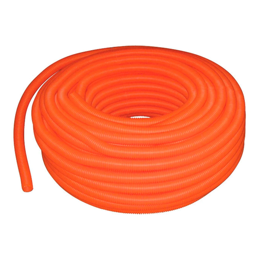 Poliducto flexible 1/2"x100 m naranja Reflex