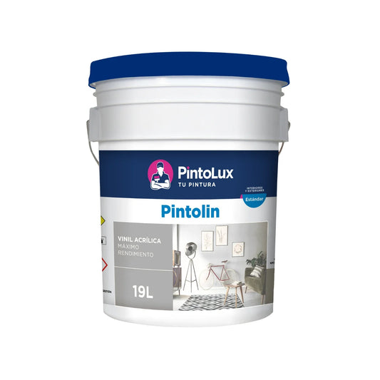 Pintura vinílica blanca 19 l Pintolux 1400-19