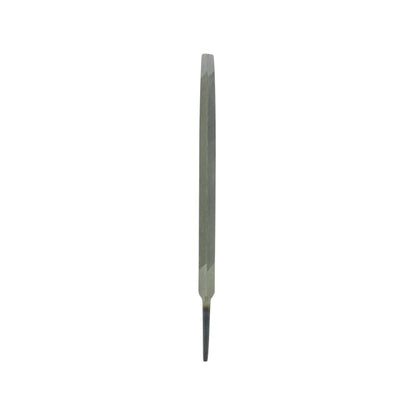 Lima triangular de acero de 7 pulgadas corte bastardo para desbaste y afilado de metales