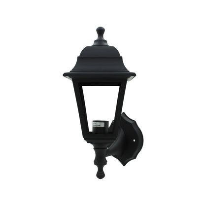 Lámpara farol clásico de pared plástico negro Santul 1230