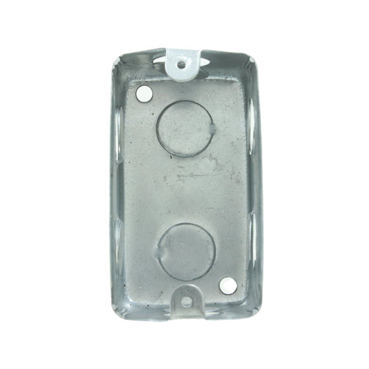 Chalupa eléctrica galvanizada de metal, caja de registro para empotrar con knockouts para cableado