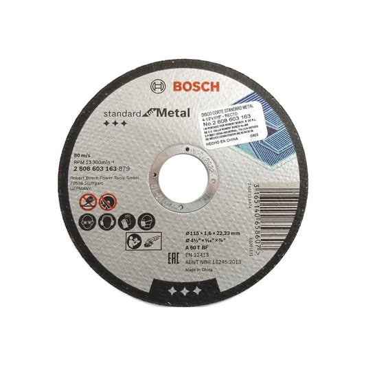 Disco 4 1/2" corte metal Bosch 2608619383