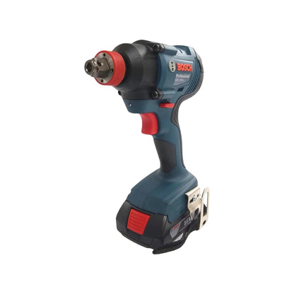 Llave de impacto Bosch Professional GDX 180-LI inalámbrica 18V azul, mandril dual para puntas y dados
