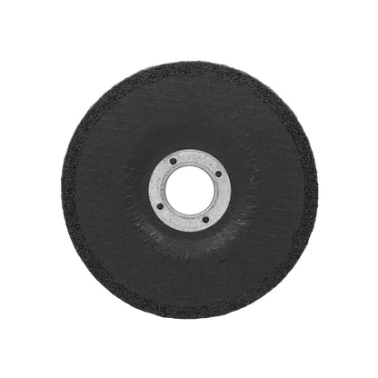Disco de desbaste abrasivo negro con centro metálico para amoladora angular y pulido de mampostería