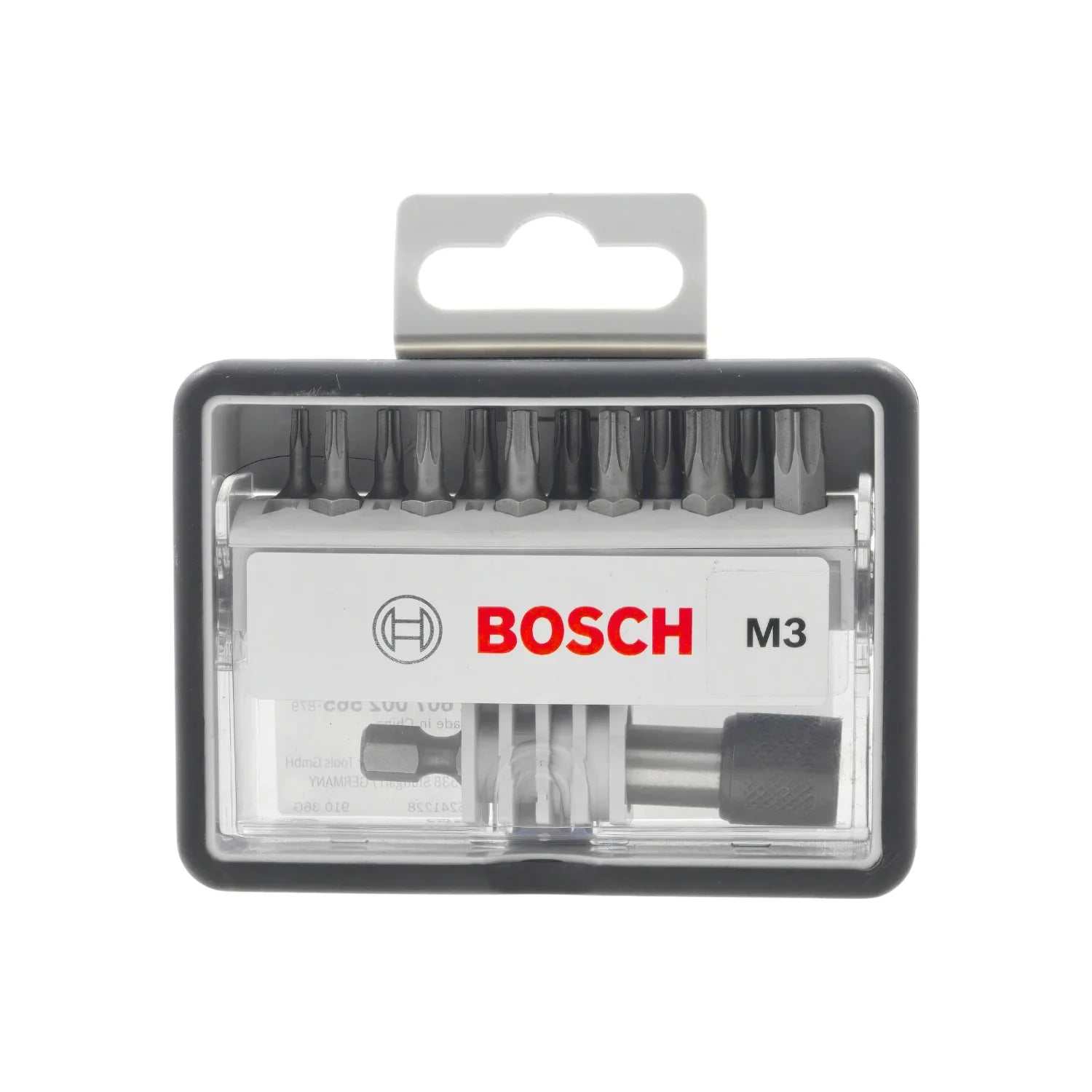 Juego de puntas 13 piezas para atornillador 25 mm Bosch 2607002565