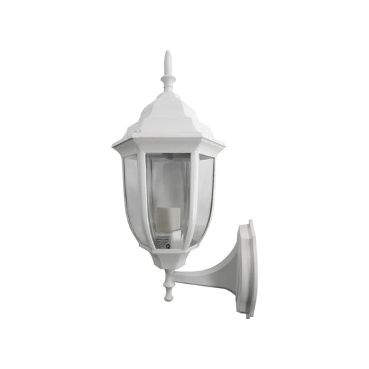 Lámpara farol clásico soportado blanco Adir 1604B