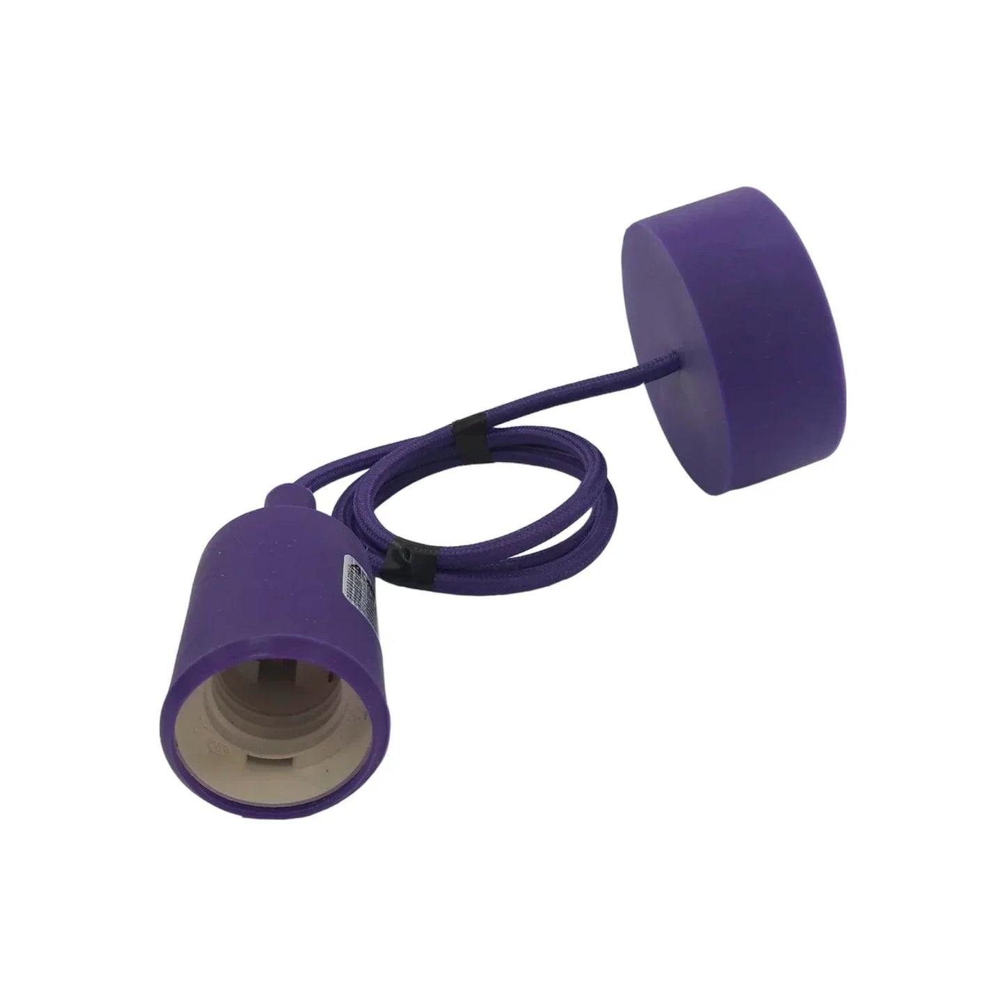 Candil colgante morado tipo socket Adir 4224