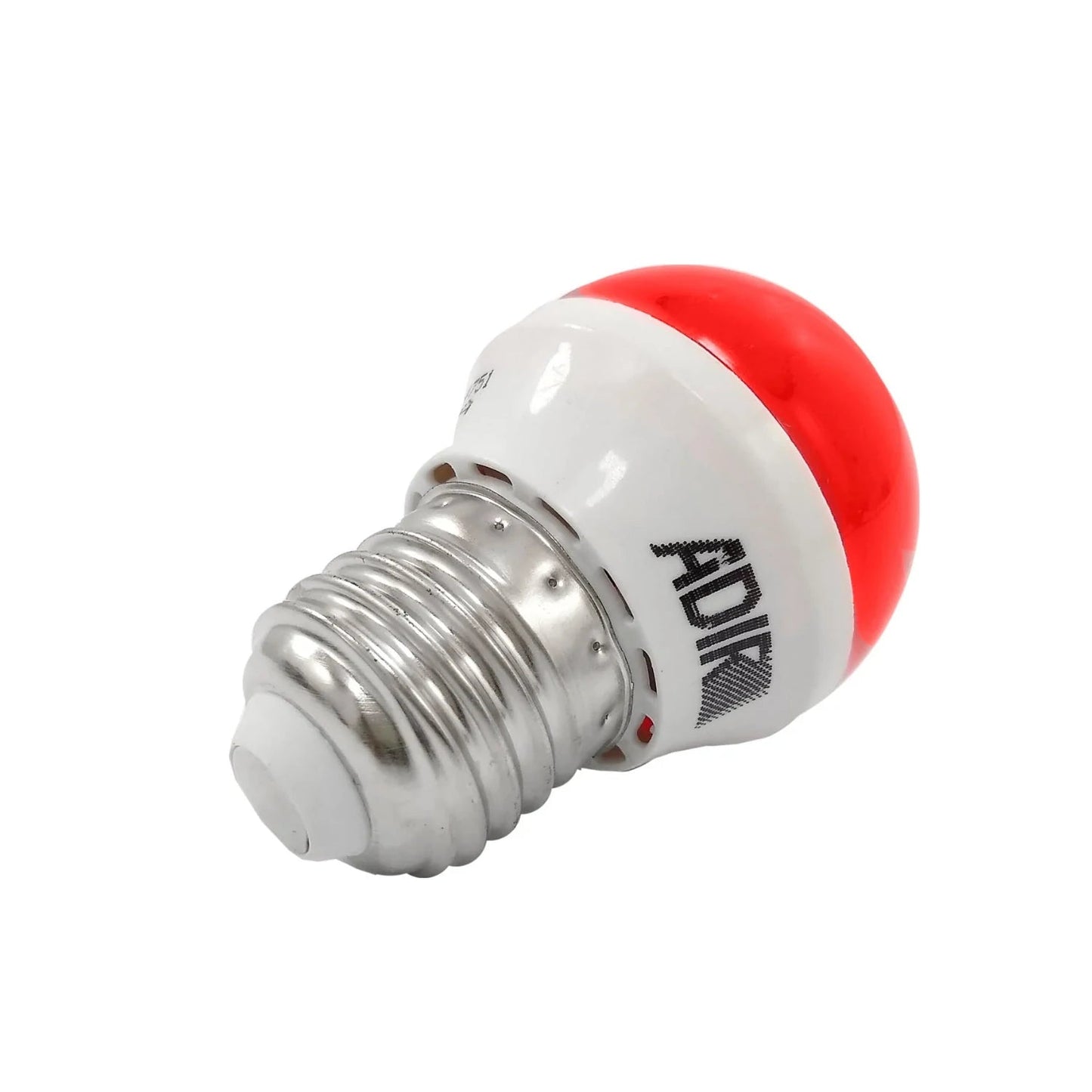 Foco LED rojo Adir E27 1W, ideal para decoración o señalización