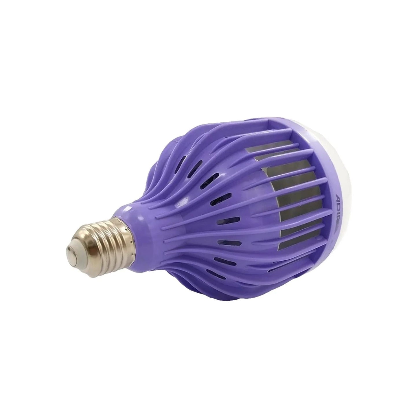 Foco LED Adir mata insectos 20W con rejilla protectora morada y rosca E27