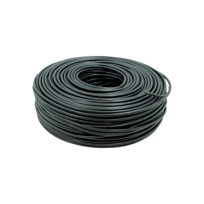 Rollo de cable eléctrico Adir premium negro calibre #10 100m 600V