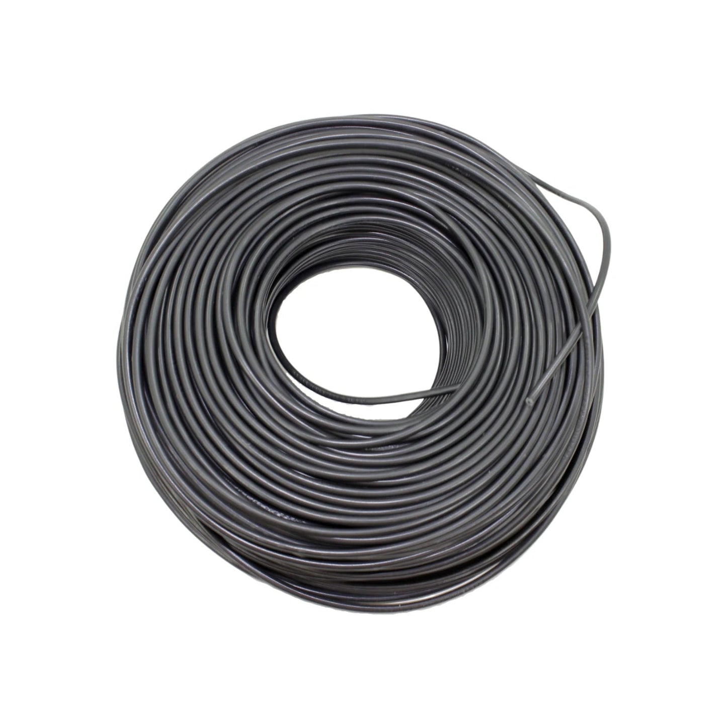 Cable eléctrico negro calibre #14, 100 metros, en bobina para instalaciones