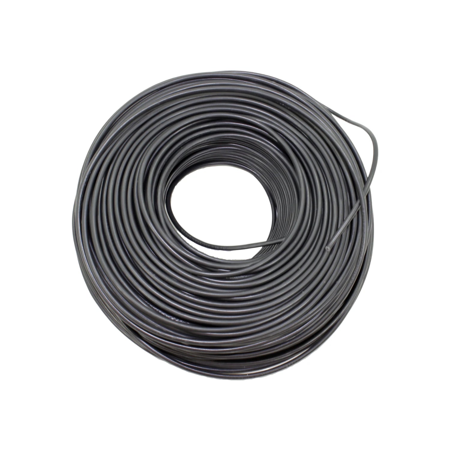 Cable eléctrico negro calibre #14, 100 metros, en bobina para instalaciones