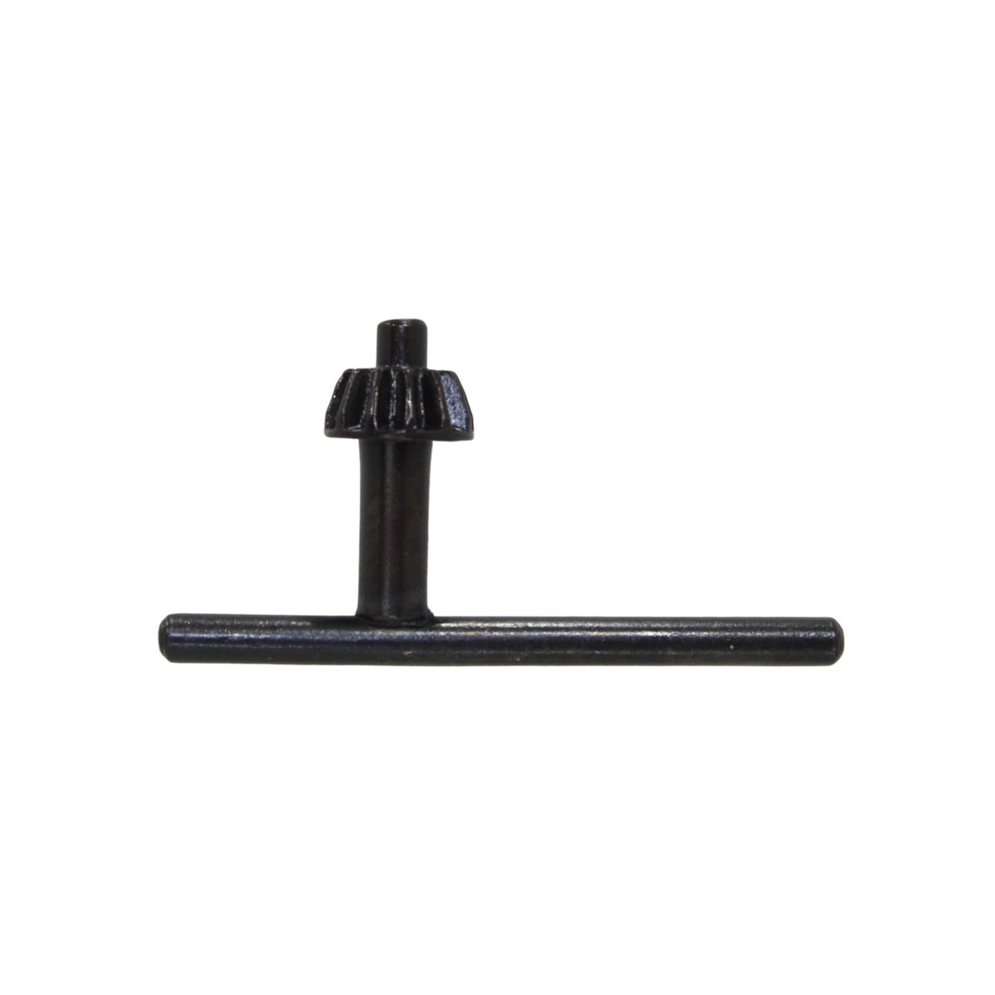 Llave de piñón para broquero de taladro con mango en T, herramienta manual negra