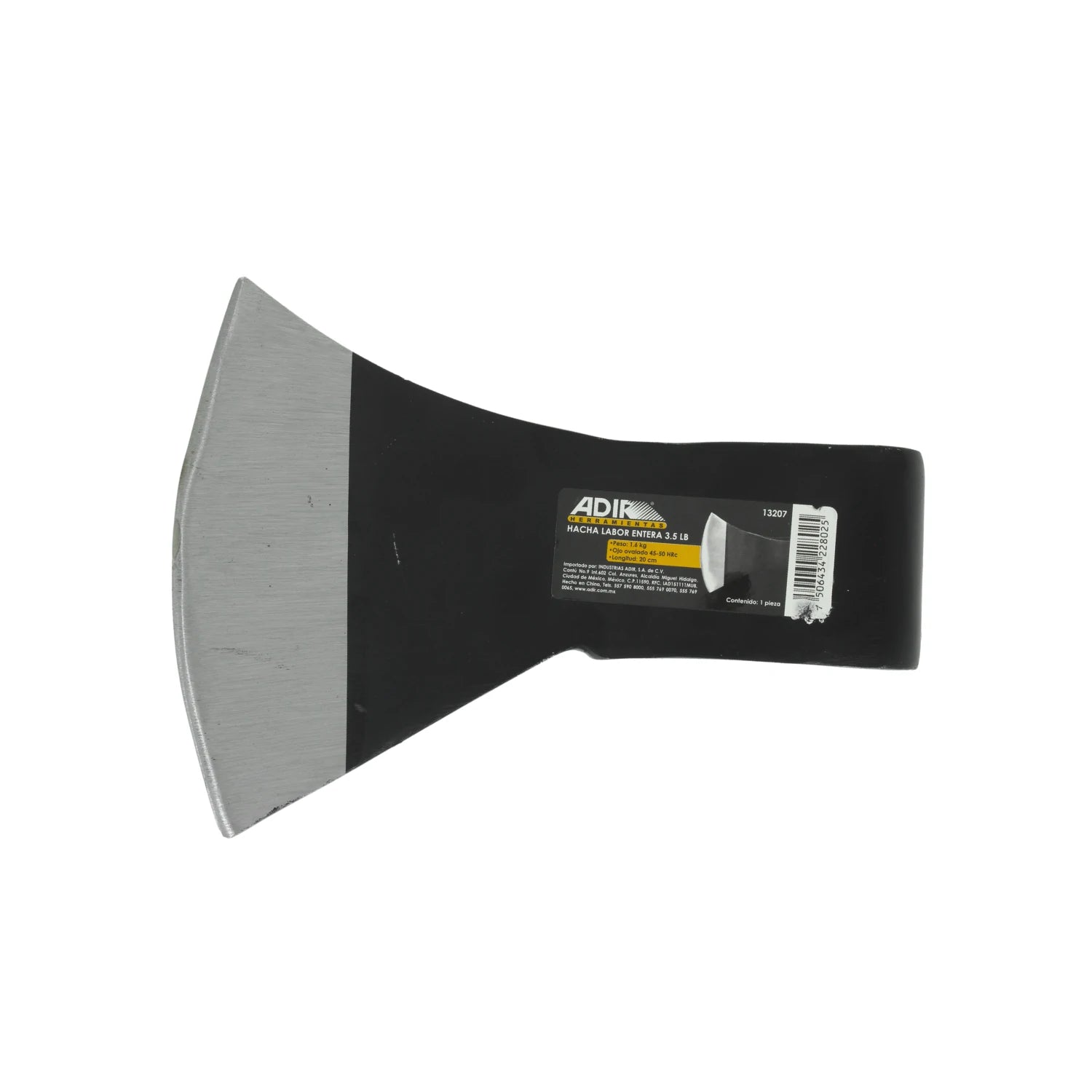 Hacha 3 1/2 libras labor entera sin mango Adir 13207 - DER TOOLS