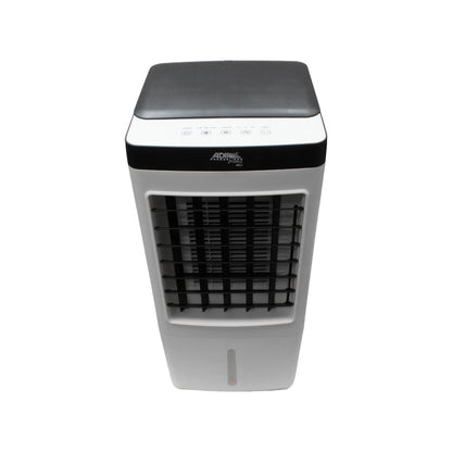 Enfriador de aire 3 en 1 Adir 4821 blanco/negro, portátil con panel de control digital y visor de agua.