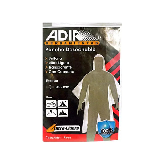 Impermeable desechable Adir 12200