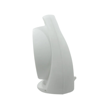 Calentador y ventilador portátil mini 2 en 1 blanco, compacto para escritorio u hogar