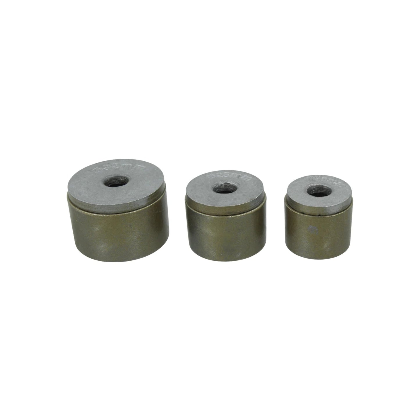 Juego de dados metálicos para termofusión PPR, diámetros 32mm y 25mm, herramientas para plomería