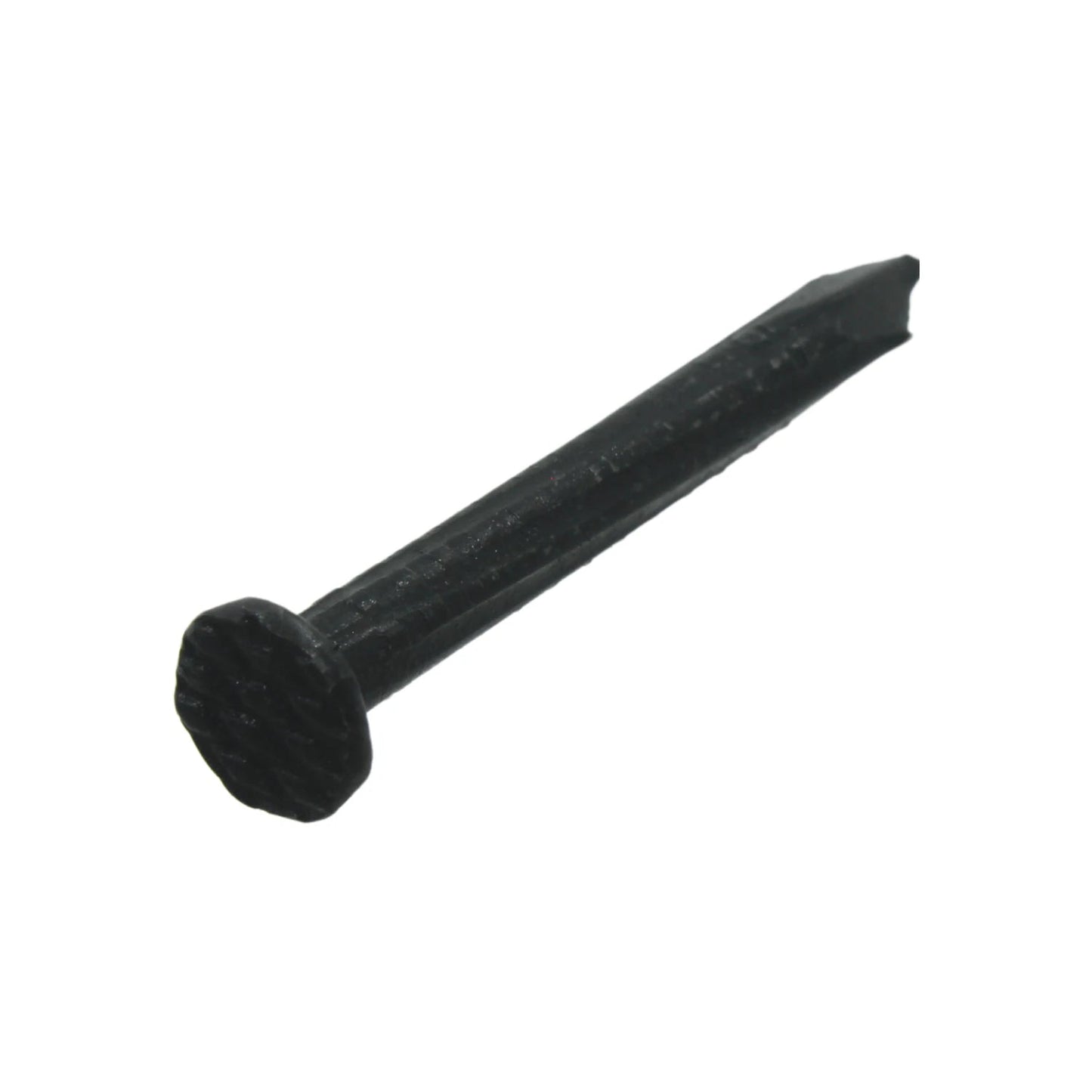 Clavo para concreto de acero negro de 1 1/2 pulgadas y calibre 8