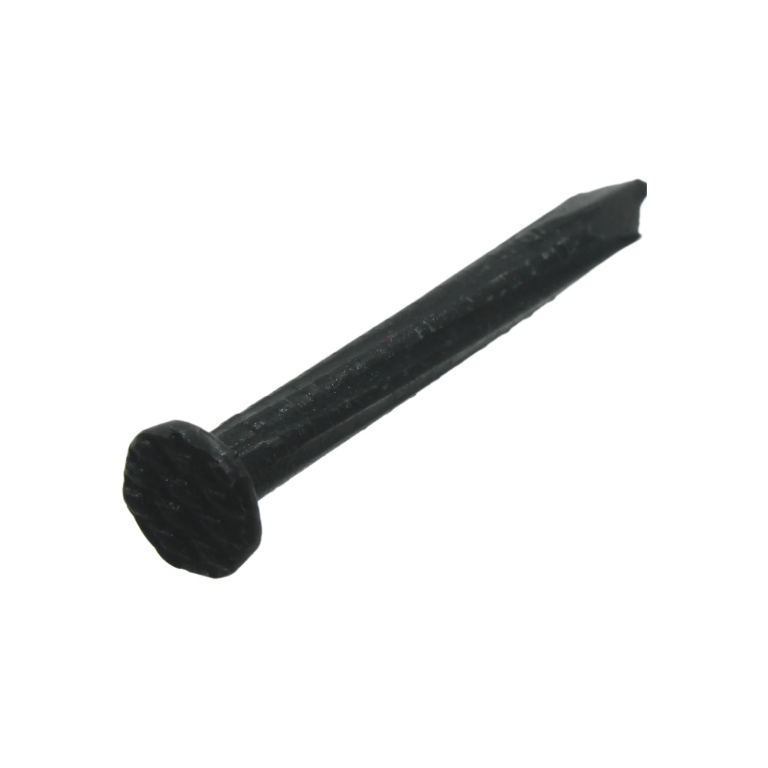 Clavo para concreto de acero negro de 1 1/2 pulgadas y calibre 8
