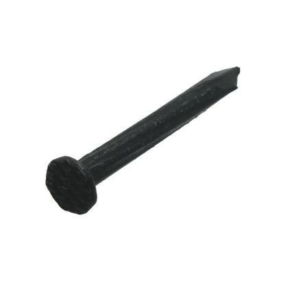 Clavo para concreto de acero negro de 1 1/2 pulgadas y calibre 8