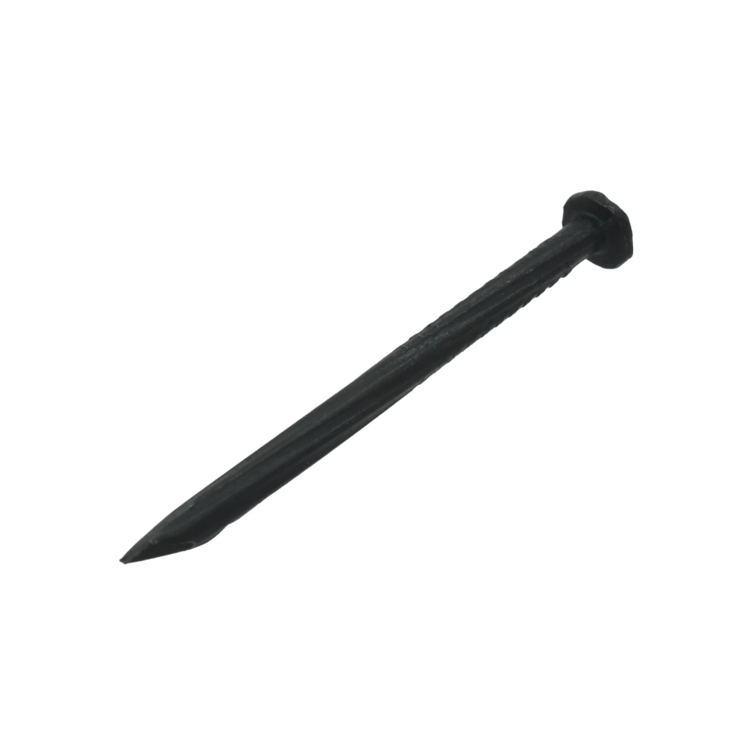 Clavo para concreto negro 2 1/2 pulgadas, calibre 8, cabeza plana