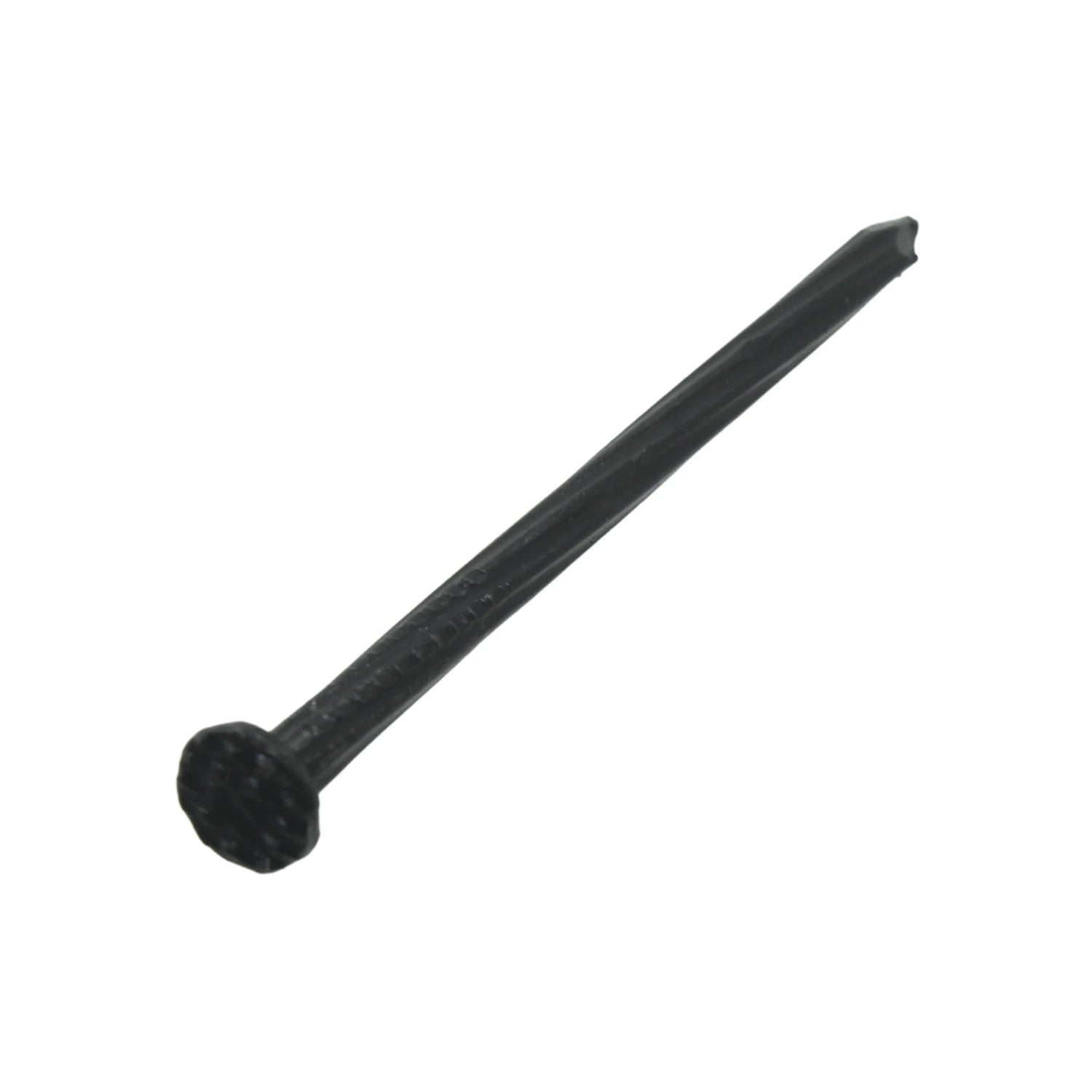 Clavo para concreto de acero negro estriado 3 pulgadas calibre 8 para fijaciones en construcción