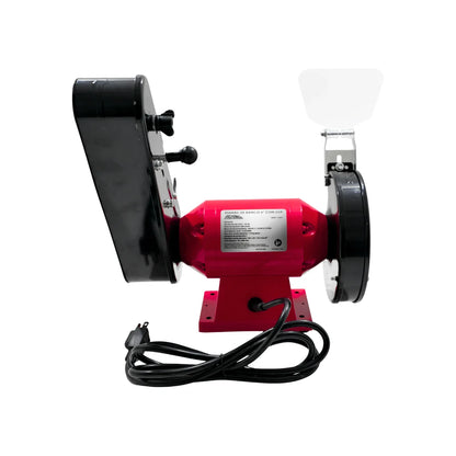 Esmeril de banco 6" con lijadora de bande Adir 13421