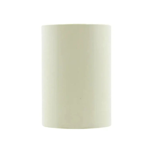 Cople de PVC rígido color beige para unión de tuberías hidráulicas de alta resistencia