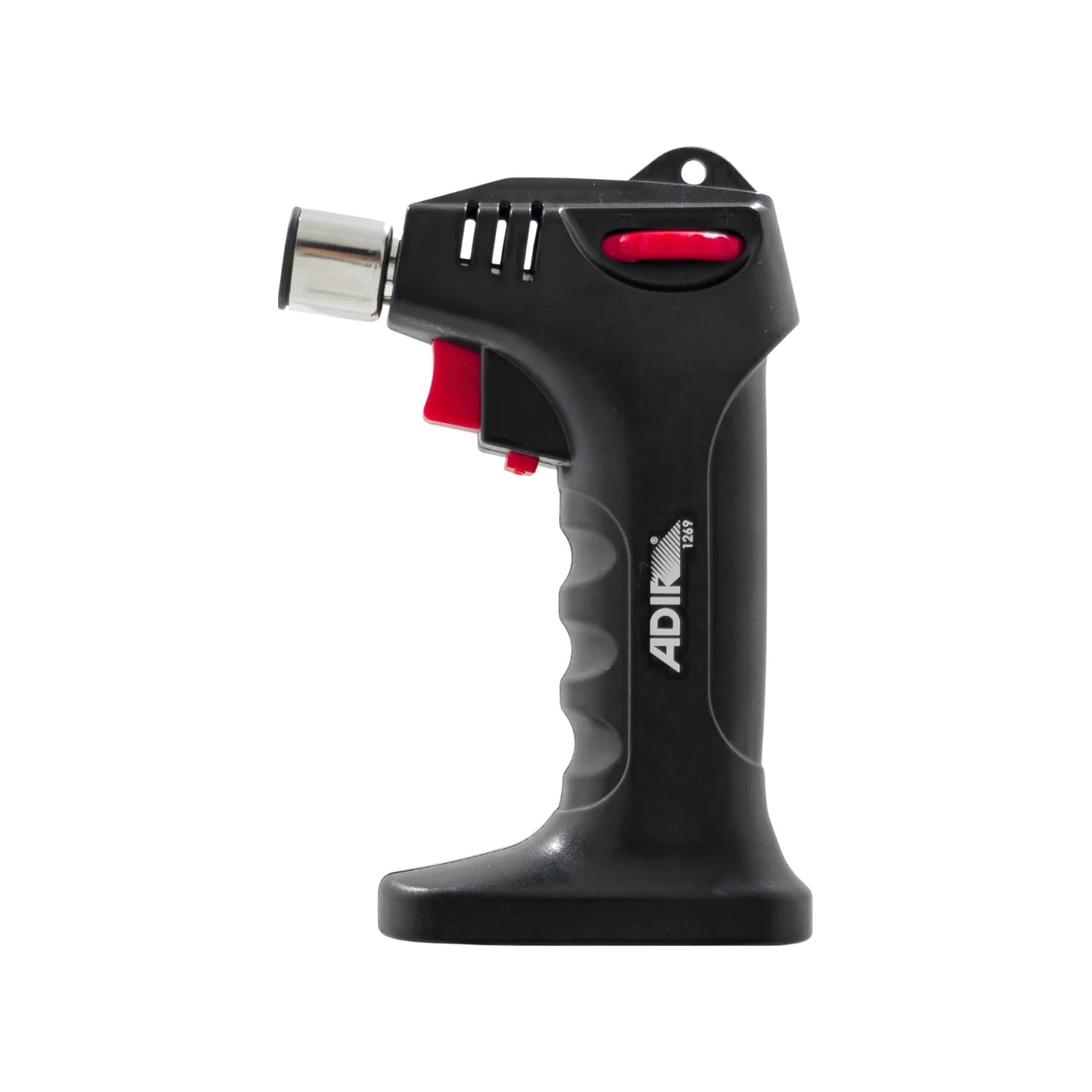 Soplete electrónico Adir 1269 negro, portátil de gas butano, con encendido automático para soldar y trabajos de ferretería