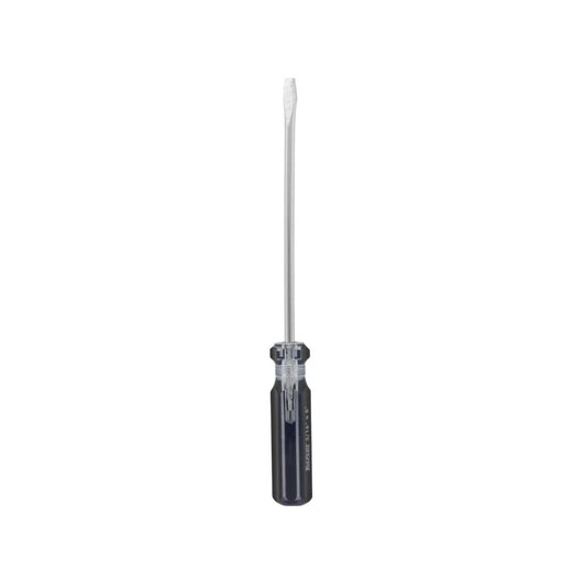 Destornillador plano TOOL PLUS 3/16" x 5" con mango transparente oscuro de plástico