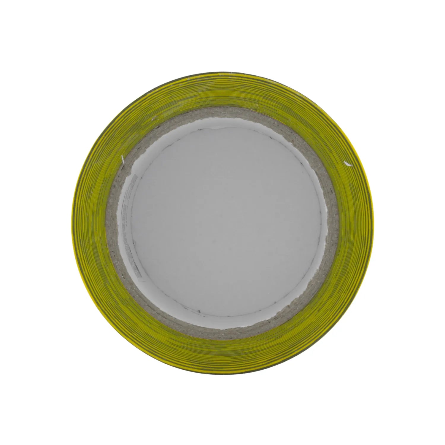 Rollo de cinta amarilla para señalización o delimitación de áreas en ferretería