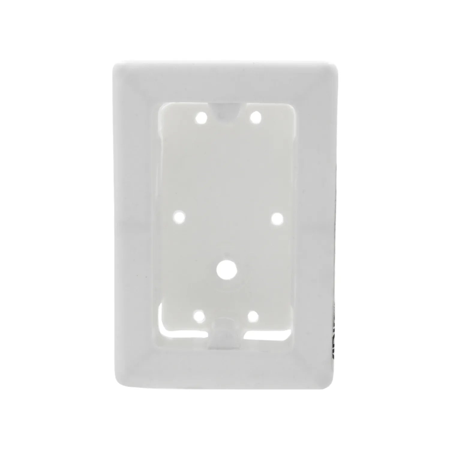 Caja universal de plástico blanca para instalaciones eléctricas y de datos, montaje de superficie