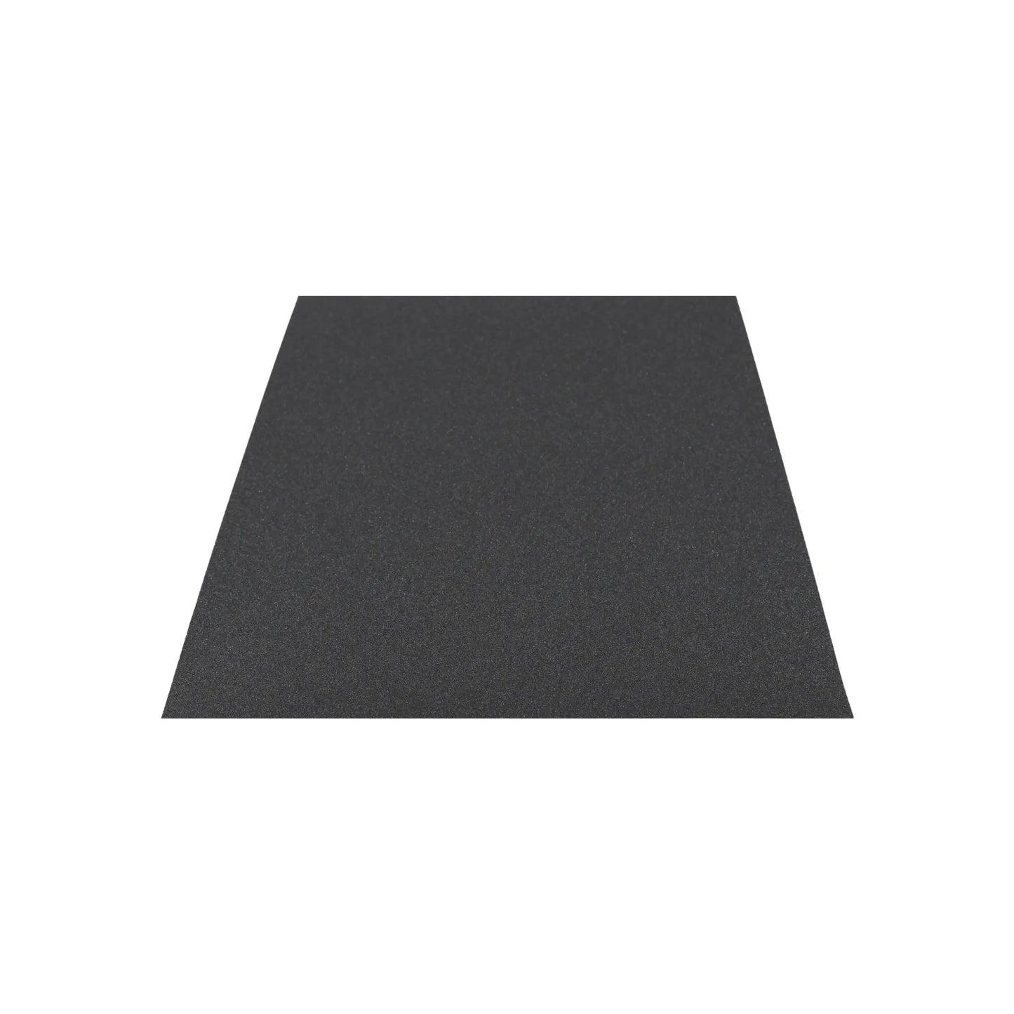 Pliego de lija al agua color negro de grano fino para pulido y acabados en madera o metal.