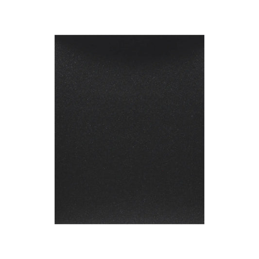 Pliego de lija negra de grano fino para acabados profesionales en metal, madera y pintura